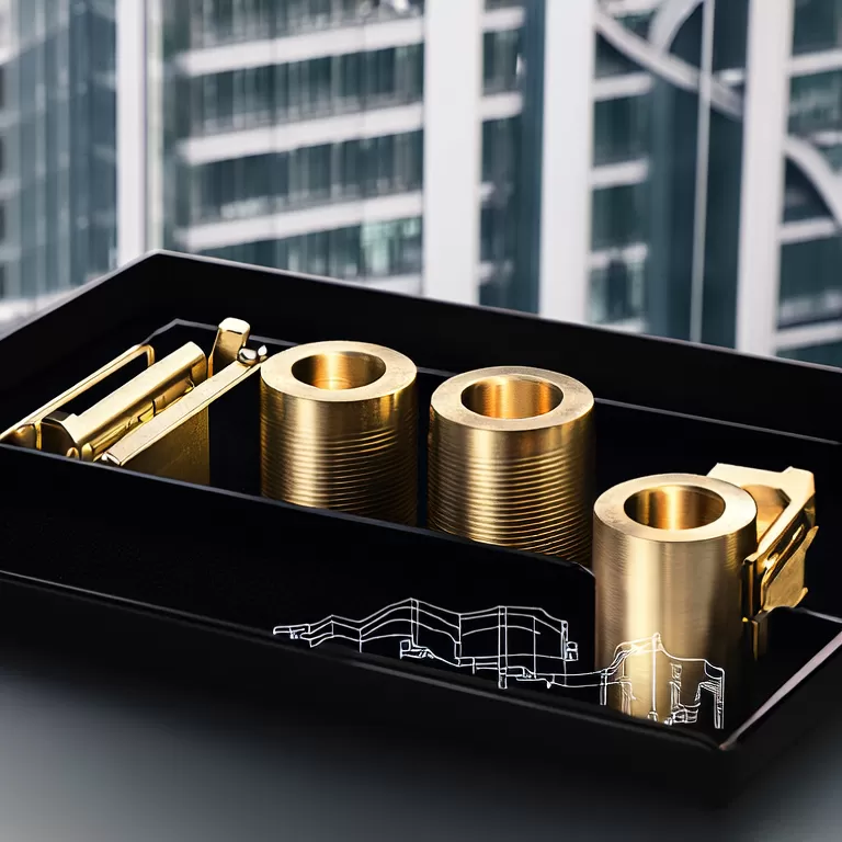 Commercial Building Applications for 70mm Brass Lock Cylinders